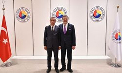 Sorgun TSO Yönetimi TOBB Başkanı Hisarcıklıoğlu’nu Ziyaret Etti