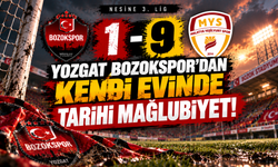 Yozgat Bozokspor'dan Kendi Evinde Tarihi Mağlubiyet!