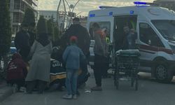 Yozgat Valiliği Önünde Can Pazarı! Motosiklet Kadına Çarptı