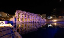 Yozgat'ın 2 Bin Yıllık Tarihi Gece De Işıl Işıl! Roma Hamamı Ziyaretçilerini Büyülüyor