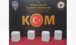Yozgat'ta Kaçak Alkol Operasyonu: 20 Litre Ele Geçirildi