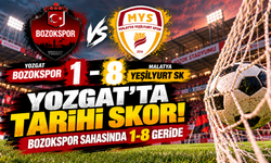 Yozgat'ta Tarihi Skor! Bozokspor Sahasında 1-8 Geride