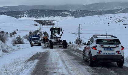 Yozgat’ta Jandarma Desteği