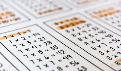 Çarpım tablosu nasıl ezberlenir? 1'den 10'a kolay ezberleme teknikleri ve püf noktaları