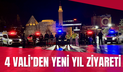 Kırıkkale, Niğde, Yozgat ve Kırşehir'de Valiler Yeni Yıl Ziyaretlerinde Bulundu!