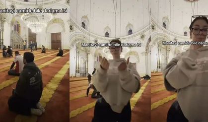 Konya Aziziye Cami'de Skandal Olay