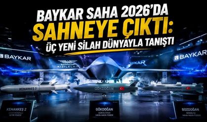 Baykar SAHA 2026'da Sahneye Çıktı: Üç Yeni Silah Dünyayla Tanıştı