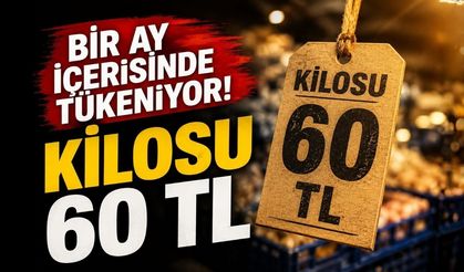 Bir Ay İçerisinde Tükeniyor: Kilosu 60 TL