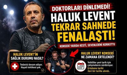 Haluk Levent'in Sağlık Durumu Nasıl? Haluk Levent Konseri Ne Zamana Ertelendi?