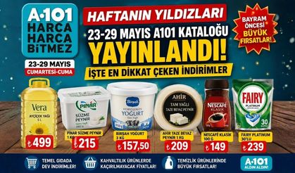 23-29 Mayıs A101 Kataloğu Yayınlandı! İşte En Dikkat Çeken İndirimler