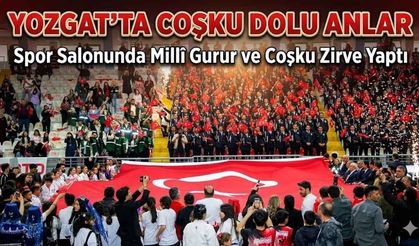 Yozgatta  salonunda coşku dolu anlar