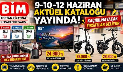 9-10-12 Haziran BİM Aktüel Kataloğu Yayında! Kaçırılmayacak Fırsatlar Geliyor