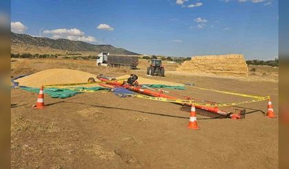Kırıkkale'de Feci Kaza: 18 Yaşındaki İşçi Devrilen Elevatörün Altında Can Verdi