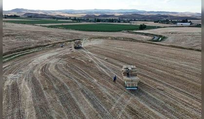 Yozgat'ta hasat sonrası balya mesaisi: Günlük kazanç 7 bin liraya ulaştı