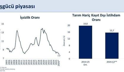 Bakan Şimşek açıkladı: İşsizlik oranı yüzde 7,9’a geriledi, istihdam 155 bin kişi arttı