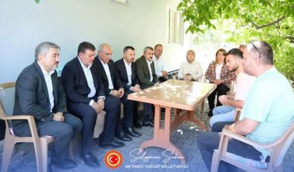 AK Parti Yozgat Milletvekili Süleyman Şahan Uzunlu’da Taziyede Bulundu
