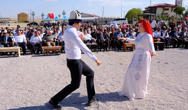 Yozgat’ta ilk kez düzenlenen festivalde Kırgız Türkleri kültürlerini tanıttı