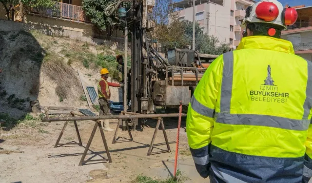 İzmir Bornova'nın zemin çalışmaları tamamlanıyor