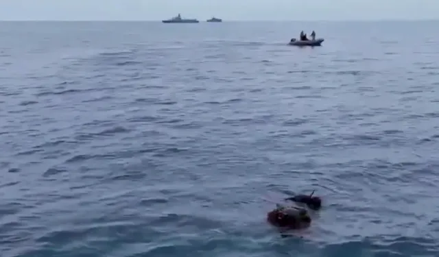 Karadeniz'de mayın tespit edildi! SAS timi etkisiz hale getirdi