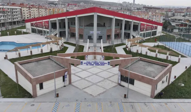 Başkentte atıl spor tesisinde sona doğru