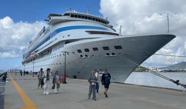 Bodrum kruvaziyer sezonunu açtı