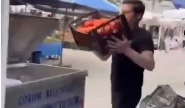 Kasalarca domatesler çöpe döküldü! Cezasız kalmadı!