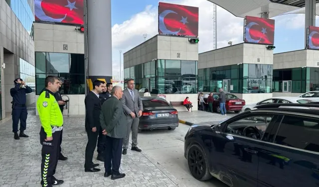 Kaymakam Tutal'dan İpsala Sınır Kapısı'na ziyaret