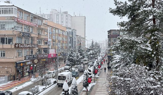 Yozgat’a kış geri geliyor