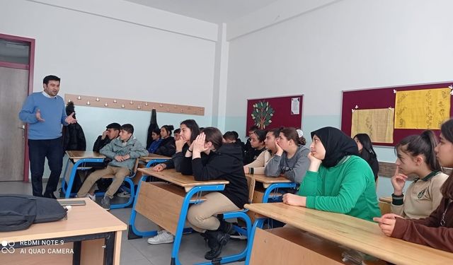 Öğrenciler bilgilendirildi