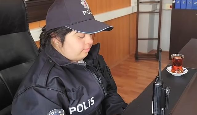 Dilek'in Polislik  Hayali Gerçekleşti
