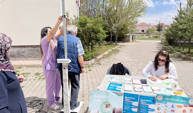 Boğazlıyan’da sağlık mesaisi