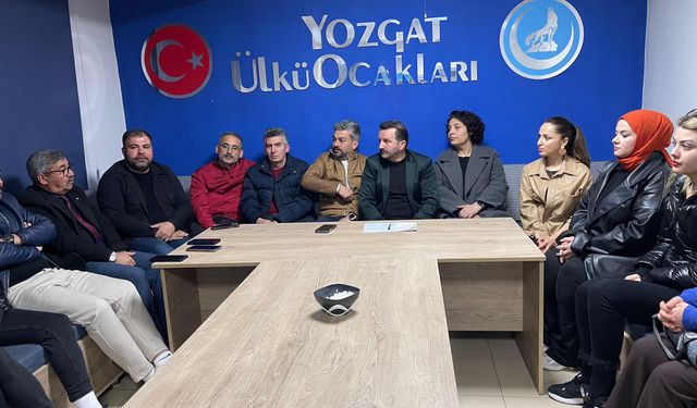Ülkü Ocakları Yozgat Yönetimi Toplandı
