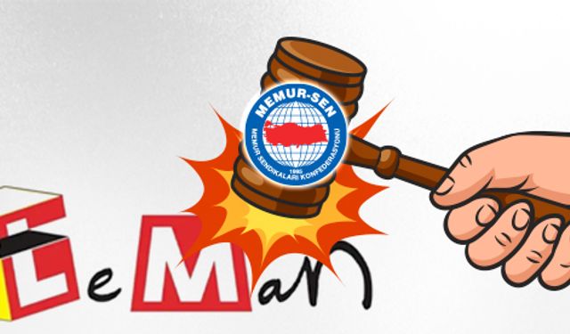 Memur-Sen Leman Dergisine dava açtı