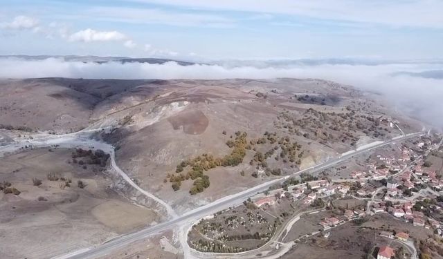 Sis Denizi Yozgat’ta Kartpostallık Manzara Yarattı!