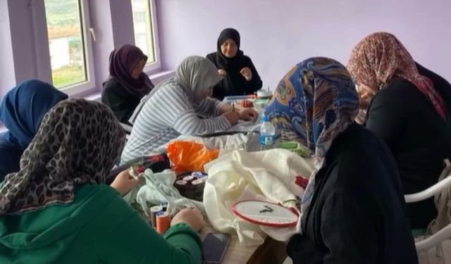 Çekerek'te El Sanatları Kursu İlgi Görüyor