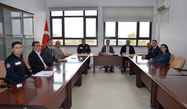 Yozgat'ta Üniversitelerde Güvenlik Tedbirleri Konuşuldu