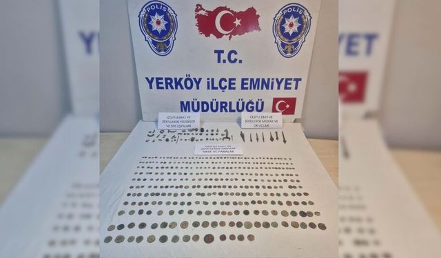 Yozgat'ta Tarihi Eser Operasyonu
