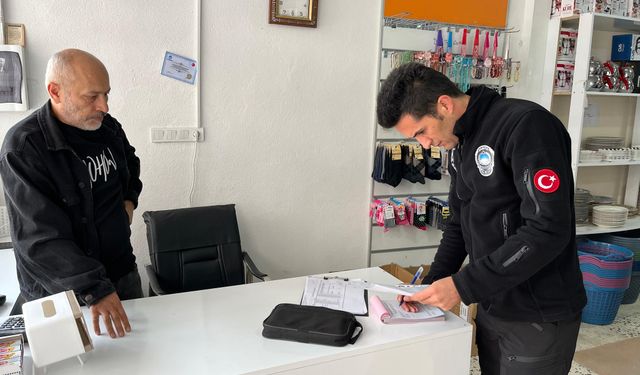 Sorgun’da Zabıta Ekiplerinden Ruhsat Denetimi