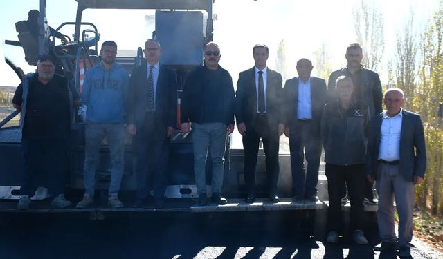 Sorgun Kaymakamı Canpolat, Yol Çalışmasını İnceledi