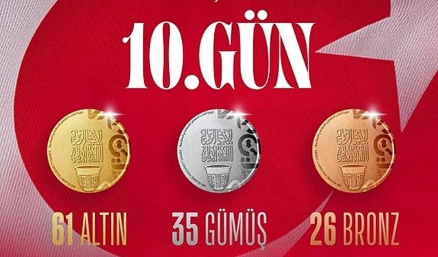 Türkiye, İslami Dayanışma Oyunları'nda madalya sayısını 122'ye yükseltti