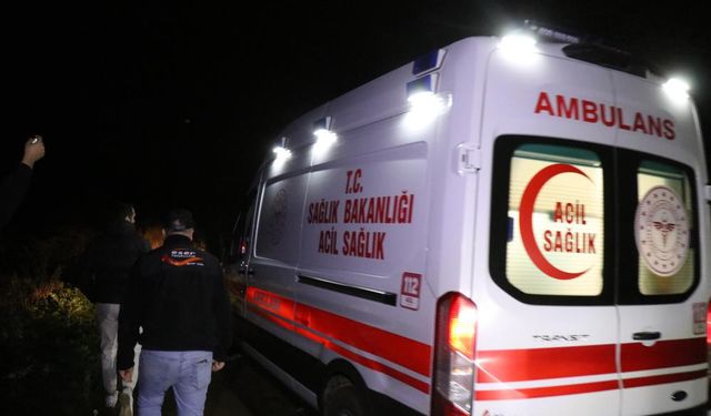 Son Dakika! Araç yanında tüfek ve kan izleri, cesedi ise 150 metre aşağıda bulundu