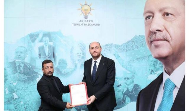 AK Parti Yozgat'a Yeni Başkan Seçti