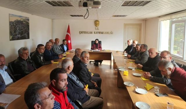 Çayıralan’da Yeni Dönem Başladı: Kaymakamdan Güçlü Koordinasyon Çağrısı