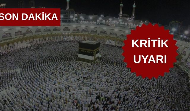 Yozgatlı Hacı Adayları Dikkat: Diyanetten Kritik Uyarı!