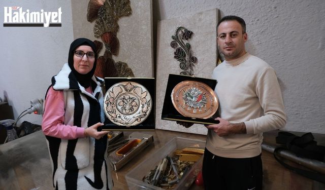 Yozgat’ta El Ele Büyüyen Başarı: Öğrendiği İşi Eşine Öğretti