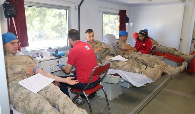 Yozgat’ta Örnek Dayanışma: “Vatan İçin Nöbette, İnsanlık İçin Bağışta"