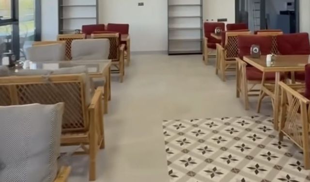 Sorgun'da Millet Bahçesi'nde Kafe Açıldı