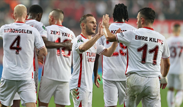 Samsunspor Avrupa'da Fırtına Gibi!