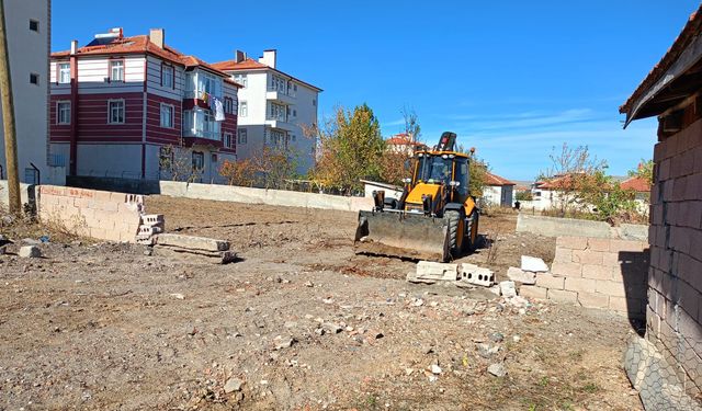 Saraykent'te Yol Çalışmaları Devam Ediyor