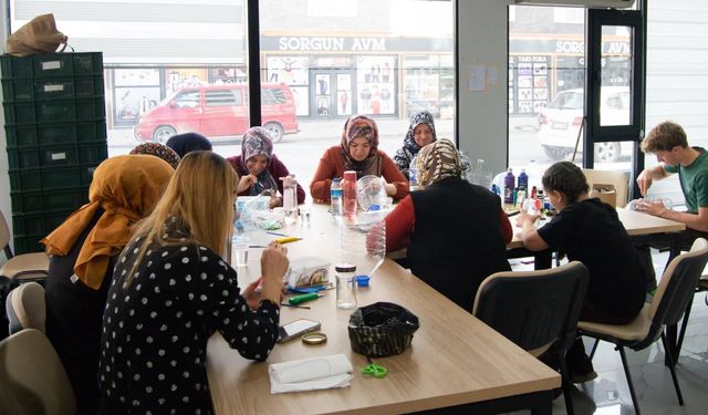 Sorgun’da Geri Dönüşüm Atölyesi İlgi Gördü